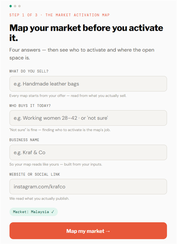 The 4-question form
